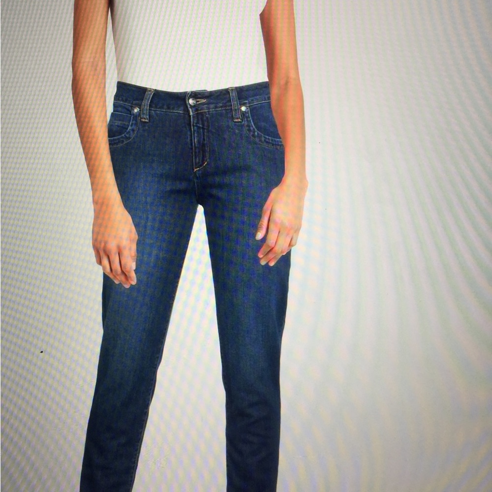 Shaft  tapered leg jeans